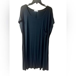 Elegant Black Tunic Top by LARA